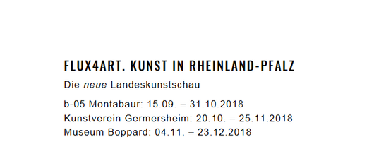 ZIRP - Landeskunstschau "Flux4Art 2018"